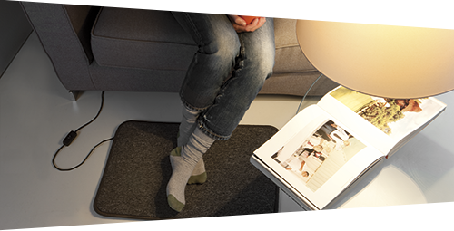 Alfombra Calefactora 40x60cm 75w Gris